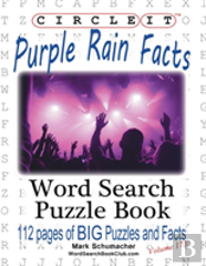 Circle It, Purple Rain Facts, Word Search, Puzzle Book