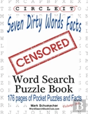 Circle It, Seven Dirty Words Facts, Word Search, Puzzle Book