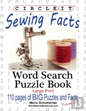 Circle It, Sewing Facts, Word Search, Puzzle Book