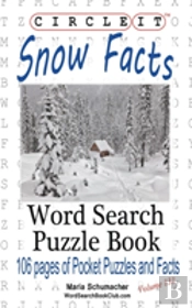 Circle It, Snow Facts, Word Search, Puzzle Book