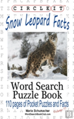 Bertrand.pt - Circle It, Snow Leopard Facts, Word Search, Puzzle Book
