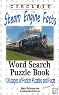 Bertrand.pt - Circle It, Steam Engine / Locomotive Facts, Word Search, Puzzle Book