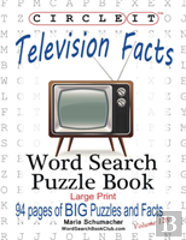 Circle It, Television Facts, Word Search, Puzzle Book