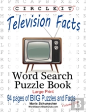 Circle It, Television Facts, Word Search, Puzzle Book
