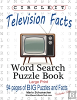 Bertrand.pt - Circle It, Television Facts, Word Search, Puzzle Book