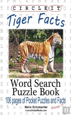 Bertrand.pt - Circle It, Tiger Facts, Word Search, Puzzle Book