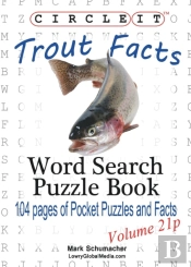 Circle It, Trout Facts, Pocket Size, Word Search, Puzzle Book