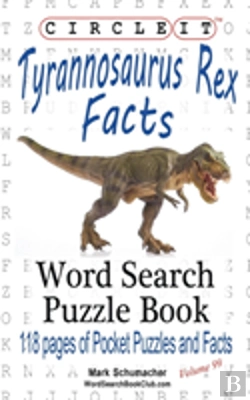 Bertrand.pt - Circle It, Tyrannosaurus Rex Facts, Word Search, Puzzle Book