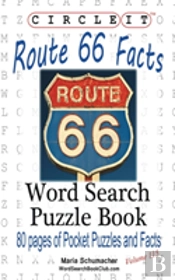 Circle It, U.S. Route 66 Facts, Word Search, Puzzle Book