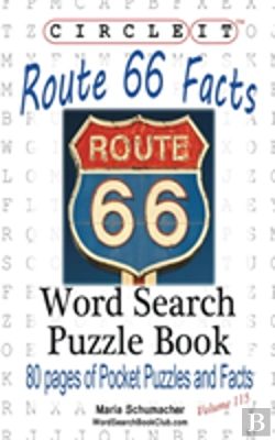 Bertrand.pt - Circle It, U.S. Route 66 Facts, Word Search, Puzzle Book