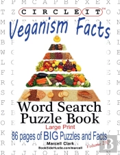 Circle It, Veganism Facts, Word Search, Puzzle Book