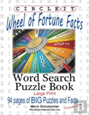 Circle It, Wheel Of Fortune Facts, Word Search, Puzzle Book