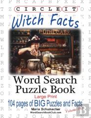 Circle It, Witch Facts, Word Search, Puzzle Book