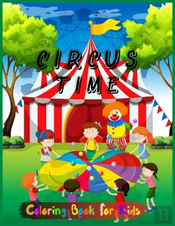 Bertrand.pt - Circus Time Coloring Book For Kids