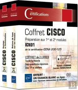 Bertrand.pt - Cisco : Coffret De 2 Livres - Preparation Aux 1er Et 2e Modules Icnd1 De La Certification Ccna 200-1