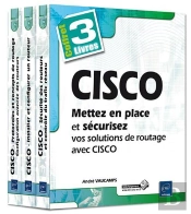 Cisco - Coffret De 3 Livres : Mettez En Place Et Securisez Vos Solutions De Routage Avec Cisco
