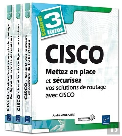 Bertrand.pt - Cisco - Coffret De 3 Livres : Mettez En Place Et Securisez Vos Solutions De Routage Avec Cisco