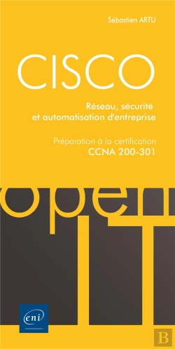 Bertrand.pt - Cisco - Preparation A La Certification Ccna 200-301 - Reseau, Securite Et Automatisation D'Entrepris