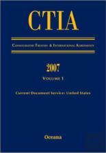 Cita Consolidated Treaties And International Agreements 2007 Volume 1 Issued March 2008