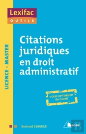 Citations Juridiques En Droit Administratif