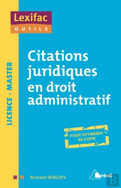 Bertrand.pt - Citations Juridiques En Droit Administratif