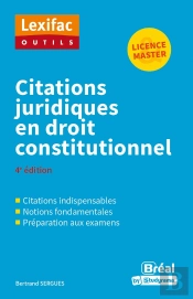 Citations Juridiques En Droit Constitutionnel