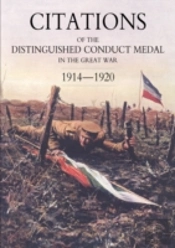 Citations Of The Distinguished Conduct Medal 1914-1920