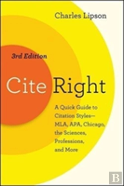Bertrand.pt - Cite Right, Third Edition