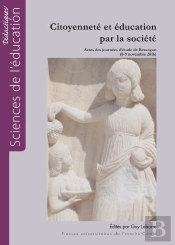 Citoyenneté Et Éducation Par La Société : Actes Des Journées D'Étude De Besançon (8-9 Novembre 2016)