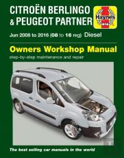 Citroen Berlingo & Peugeot Partner Diesel (June 08 - 16) 08 To 16 Haynes Repair Manual
