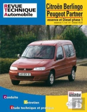 Citroen Berlingo, Peugeot Partner - Moteurs Essence 1.1-1.4 Et Diesel