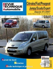 Citroen Jumpy, Fiat Scudo, Peugeot Expert - Depuis 01-2007