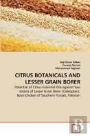 Citrus Botanicals And Lesser Grain Borer