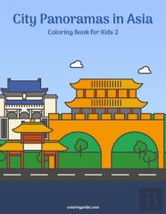 City Panoramas In Asia Coloring Book For Kids 2