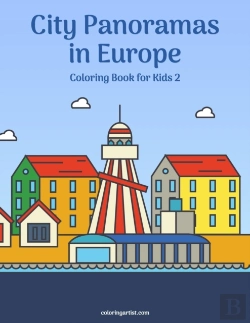 Bertrand.pt - City Panoramas In Europe Coloring Book For Kids 2