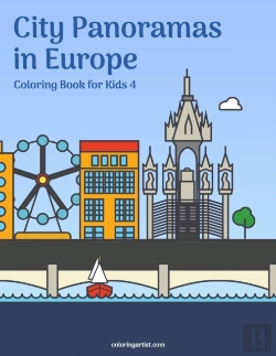 Bertrand.pt - City Panoramas In Europe Coloring Book For Kids 4