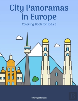Bertrand.pt - City Panoramas In Europe Coloring Book For Kids 5