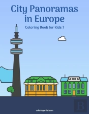 City Panoramas In Europe Coloring Book For Kids 7