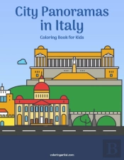 City Panoramas In Italy Coloring Book For Kids
