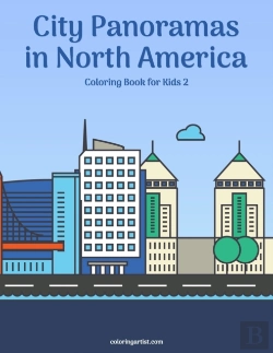 Bertrand.pt - City Panoramas In North America Coloring Book For Kids 2