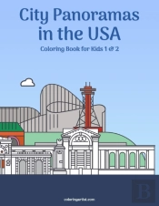 City Panoramas In The Usa Coloring Book For Kids 1 & 2