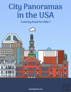 Bertrand.pt - City Panoramas In The Usa Coloring Book For Kids 1