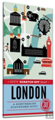 City Scratch-Off Map: London