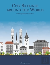 City Skylines Around The World Coloring Book For Adults 4