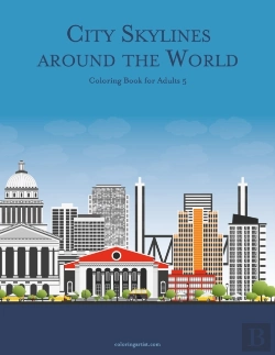 Bertrand.pt - City Skylines Around The World Coloring Book For Adults 5
