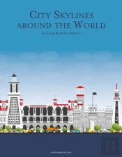 City Skylines Around The World Coloring Book For Adults 6