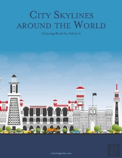 Bertrand.pt - City Skylines Around The World Coloring Book For Adults 6