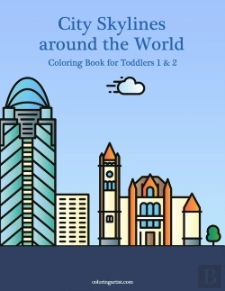 Bertrand.pt - City Skylines Around The World Coloring Book For Toddlers 1 & 2