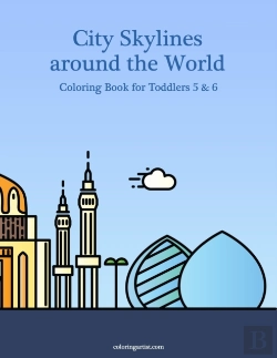 Bertrand.pt - City Skylines Around The World Coloring Book For Toddlers 5 & 6