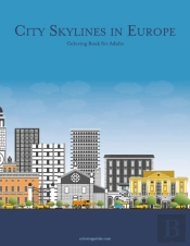City Skylines In Europe Coloring Book For Adults